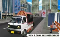 Transporte Camioneta Ciudad Manejar 3D Screen Shot 0
