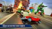 रैंप कार रोबोट ट्रांसफॉर्मिंग गेम: रोबोट कार गेम्स Screen Shot 9