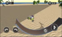 Motocross Beach Jumping Bike Stunt 3D Screen Shot 3