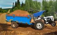 Real Tractor Trolley  Offroad Cargo 3d Game Screen Shot 0