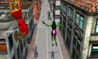 Dia-Massal Super Girl Warrior: Benturan Monster Screen Shot 4