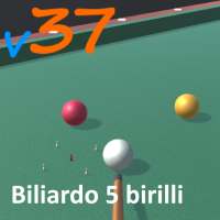 5 pins billiard