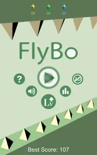 FlyBo - 3D บินเกมบอล Screen Shot 5