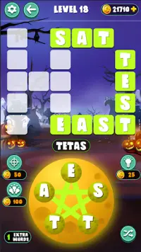 Word Cookie : Spooky WordCross Screen Shot 6