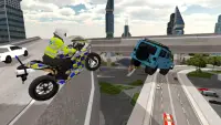 Police Motorbike Simulator 3D Screen Shot 3