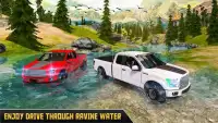 Offroad Pickup Truck Drive 4x4 Simulador de carro Screen Shot 9