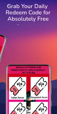 Boyah : FF redeem codes Screen Shot 1