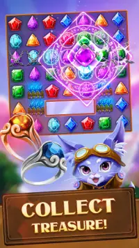 Fantasy Gems : Match 3 Puzzle Screen Shot 1