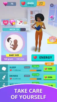 Baby & Mom 3D - Pregnancy Sim Screen Shot 1