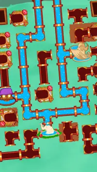 Plumber World : siêu thợ ống nước Screen Shot 2