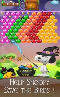 Witch Snoopy - Bubble Pop Screen Shot 0
