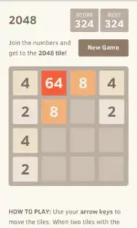 2048 - top number puzzle game Screen Shot 0