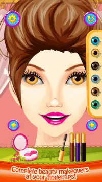 Beauty Salon Makup: Girls Game Screen Shot 2