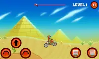Moto Bike Hill Stunts Master Racing Games Screen Shot 1