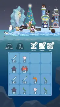 2048 Penguin Island - Offline Puzzle, Merge Number Screen Shot 0