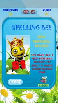 Spelling Bee Screen Shot 6