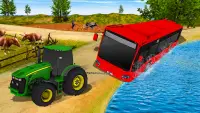 pertanian menarik traktor gila sopir Screen Shot 4