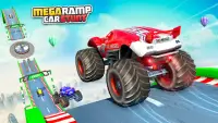 Mega Ramp Stunt Car Extreme 3D Screen Shot 1