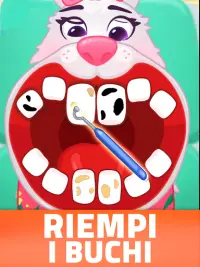 Zoo dentist: gioco per bimbi Screen Shot 1