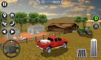 Farmer Sim 2019 - Farmer Tractor Cargo Driving Screen Shot 0