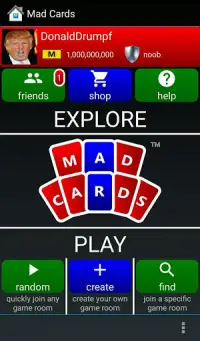 Mad Cards Screen Shot 0
