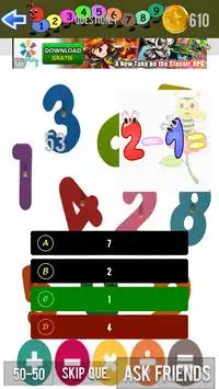 Math Quiz for Kids Screen Shot 3