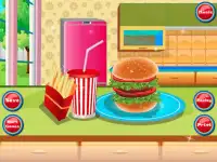 tuna burger cooking games Screen Shot 7