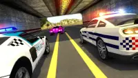 Police Car vs Gangster Escape Screen Shot 14