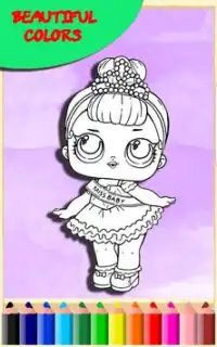 How to color lol surprise doll (coloring game) Screen Shot 2