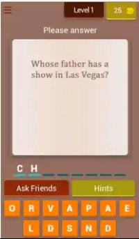 Friends quiz game Screen Shot 0