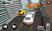 carros em cadeia corrida 3D - deriva de velocidade Screen Shot 2