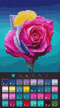 Cross Stitch: Color by Number Screen Shot 4