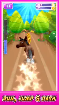 Pony Run - Magical Pony Runner Horse Game Screen Shot 13