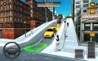 Modern Taxi Driver Game - New York Taxi 2019 Screen Shot 3
