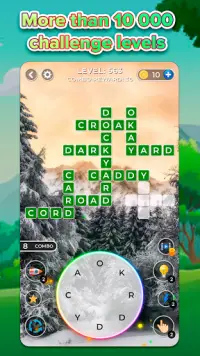 Wordscape Puzzle: Offline Word Connect In Bloom Screen Shot 2