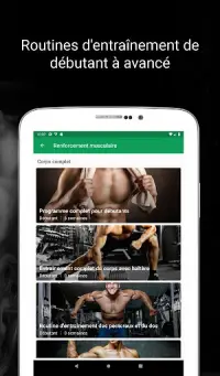 Fitvate - Entraînement gymnase Screen Shot 13