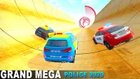 Mega Ramp Police Car Stunts 2020 Screen Shot 0