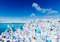 脱出ゲーム サントリーニ ~エーゲ海広がる青と白の街~ Screen Shot 0