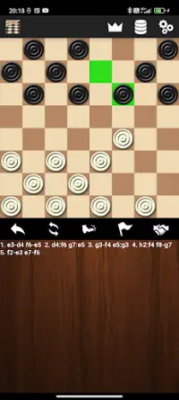 Русские шашки Screen Shot 1