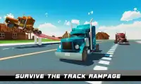 Derrotado corrida caminhão furioso - condução Screen Shot 2