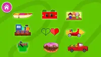 Preschool Shape Matching Game Color & Size Sorting Screen Shot 1