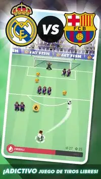 Tiny Striker LaLiga Screen Shot 0