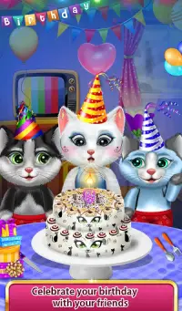 Kitty Birthday Party Celebration Screen Shot 0