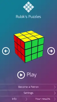 Rubik Cube 3D Puzzle Screen Shot 0