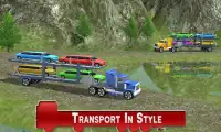 Car Transporter Truck Games 2018 Screen Shot 1