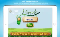 Hangman Fun spelling game for kids. Learning abc's Screen Shot 0