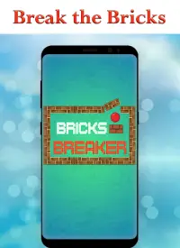 Bricks Breaker Game Screen Shot 0