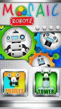 Puzzles robots Screen Shot 0