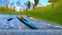 Kayak Boat River Cross Simulator - Canoeing Game Screen Shot 3