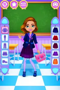 School Dress Up Girls Games Screen Shot 2